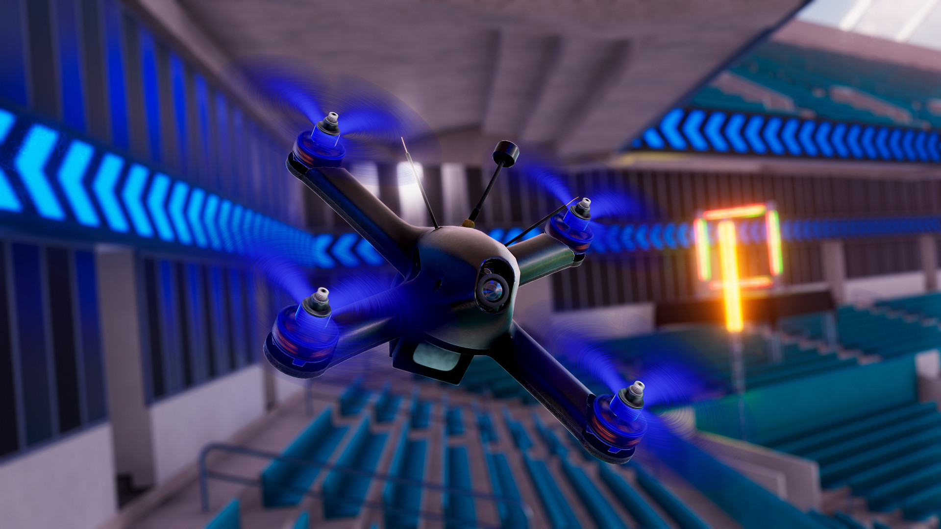 Скриншот из игры The Drone Racing League Simulator - 1