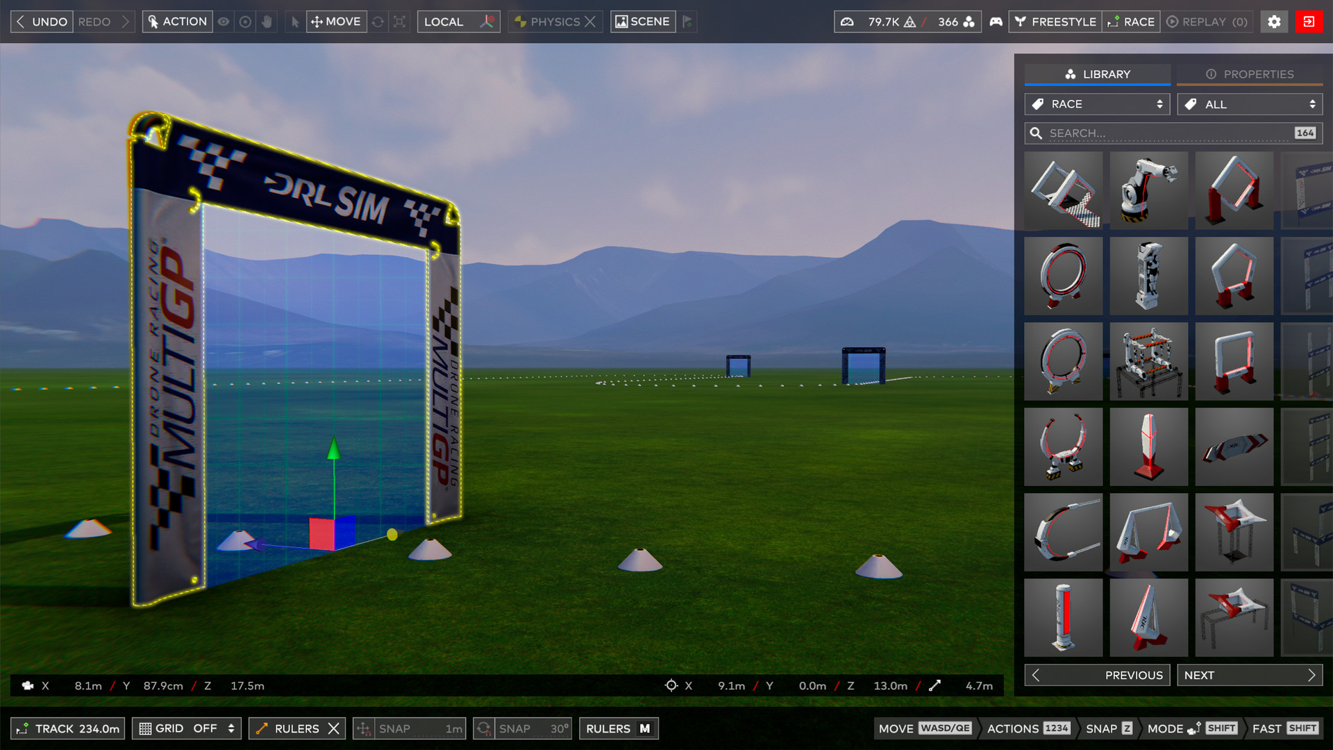 Скриншот из игры The Drone Racing League Simulator - 46