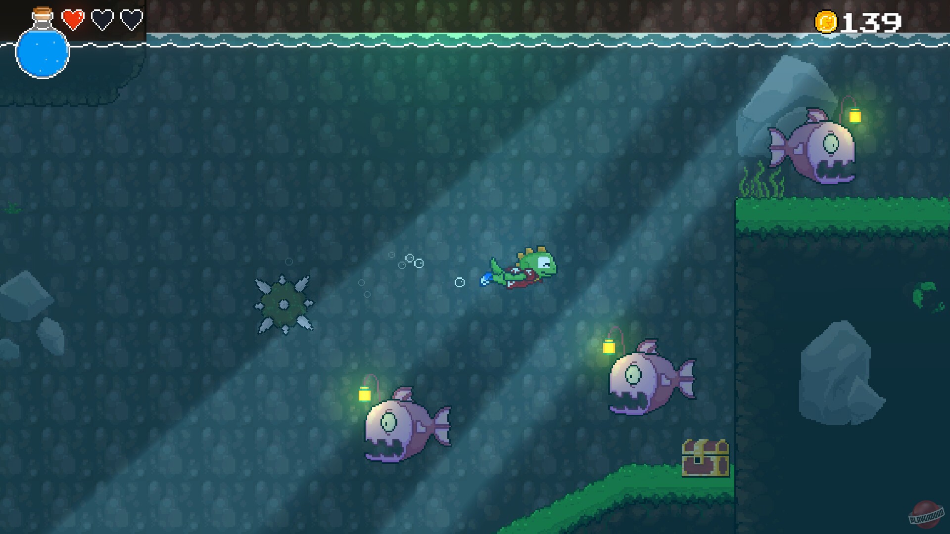 Скриншот из игры Dinopunk: The Cacops Adventure - 5