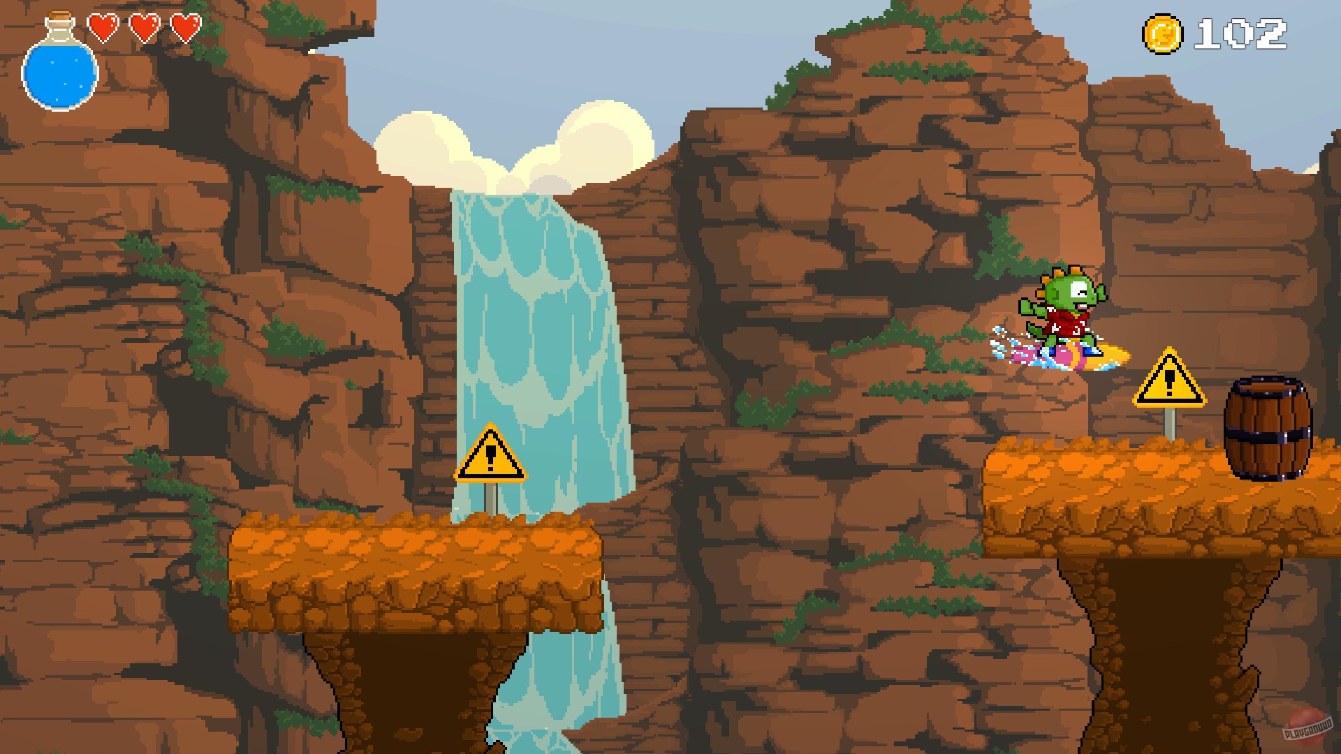 Скриншот из игры Dinopunk: The Cacops Adventure - 2