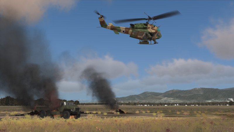 Скриншот из игры DCS: UH-1H Huey - 3