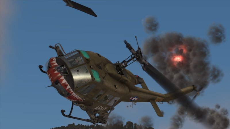 Скриншот из игры DCS: UH-1H Huey - 6