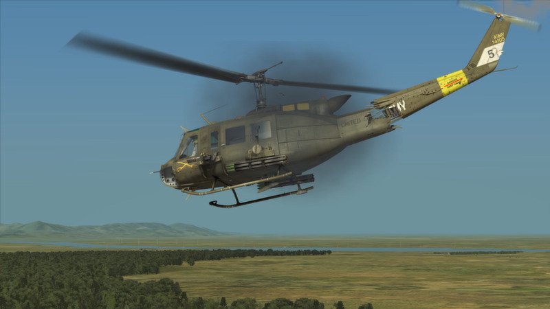 Скриншот из игры DCS: UH-1H Huey - 9