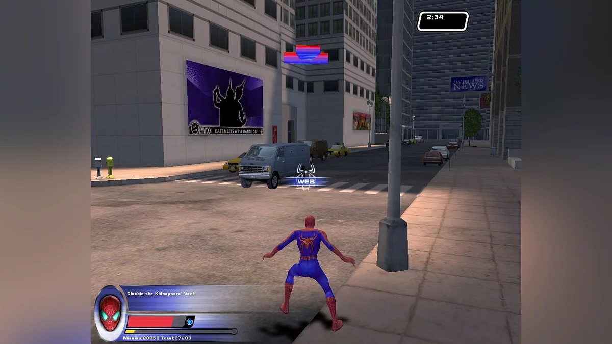 Скриншот из игры Spider-Man 2: The Game - 21