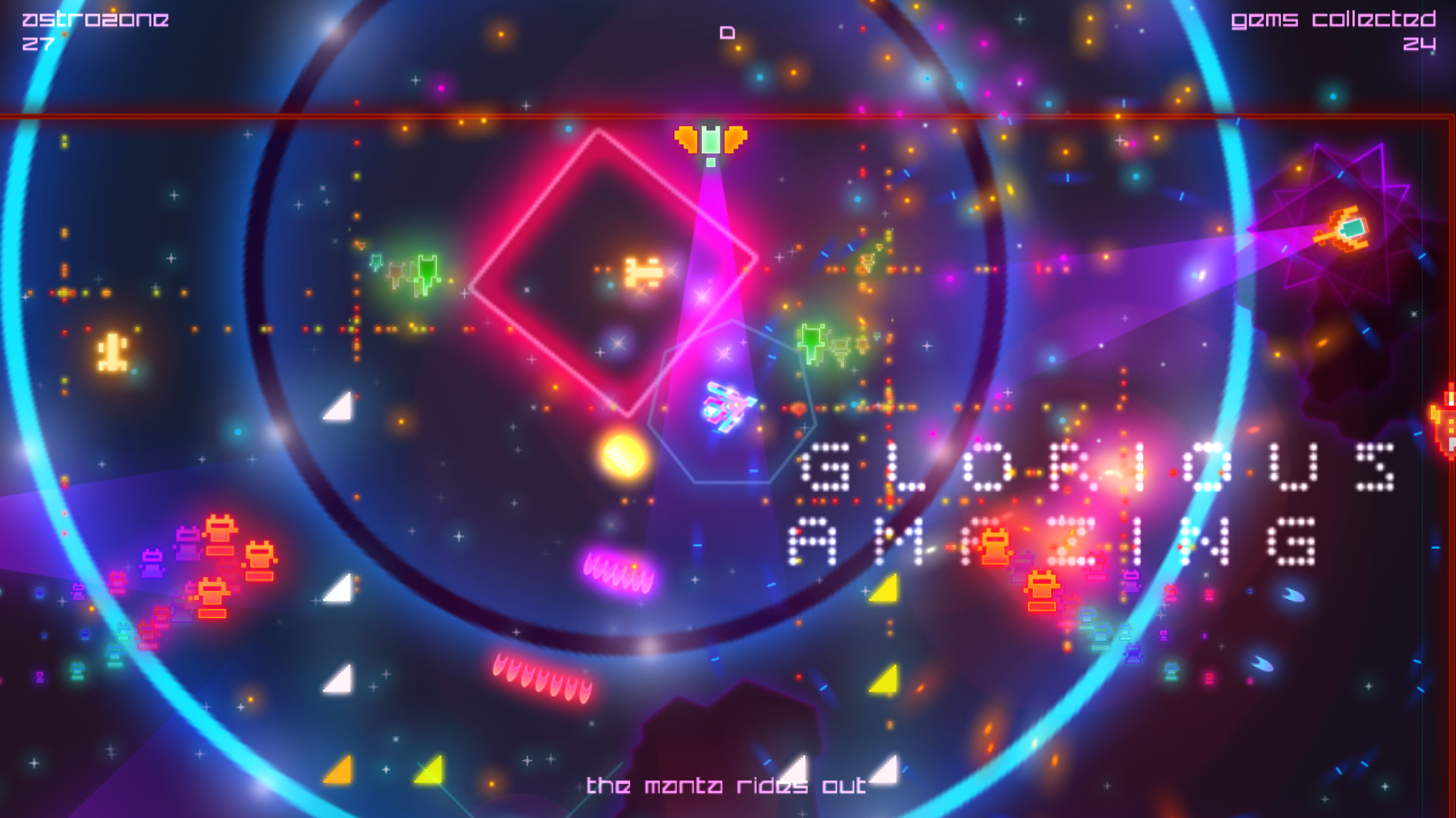 Скриншот из игры Death Ray Manta SE - 2