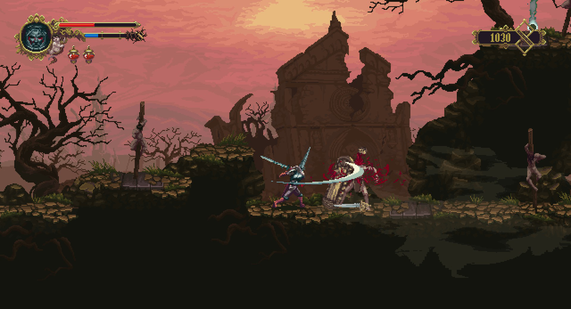 Скриншот из игры Blasphemous - 68