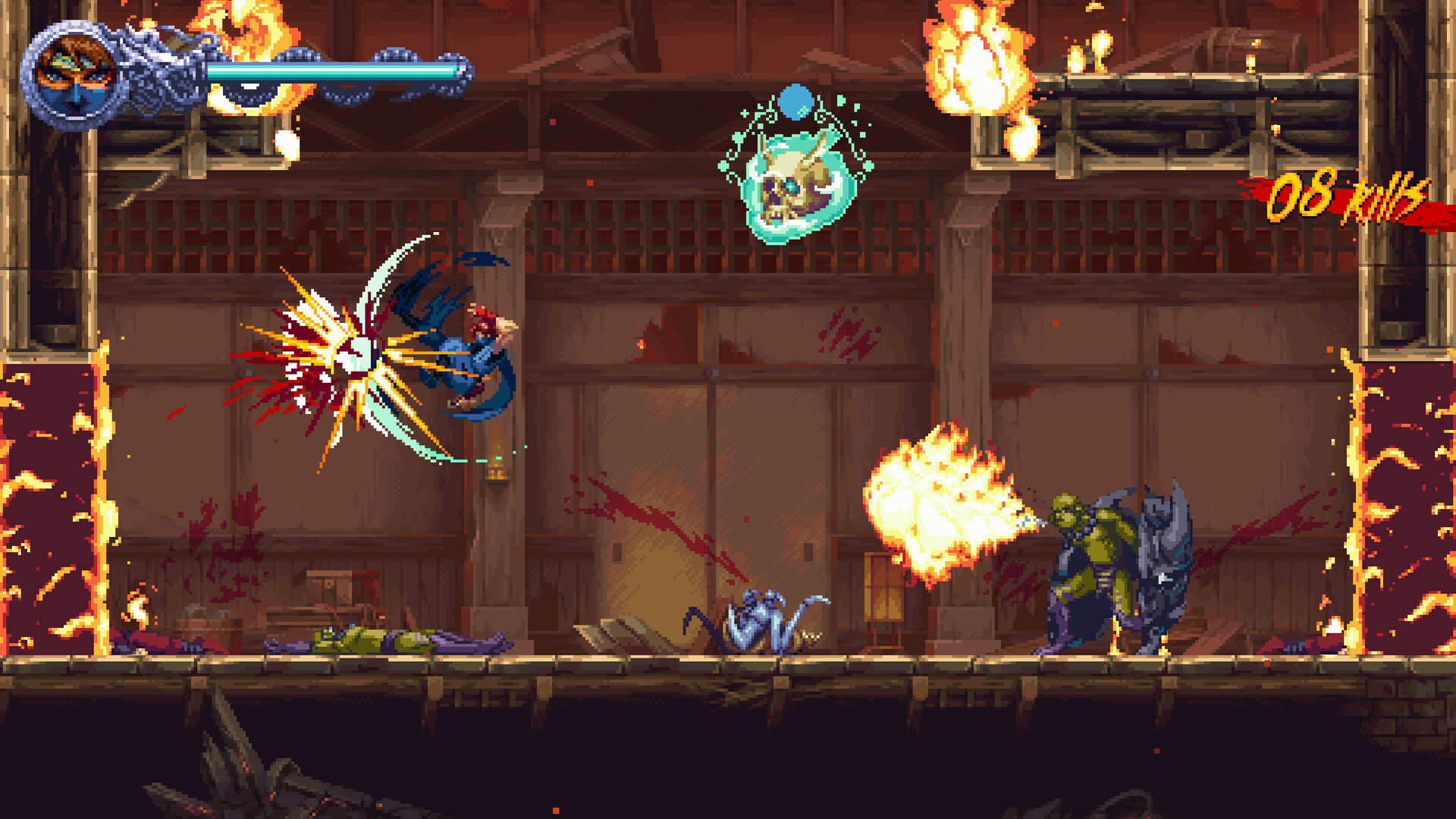 Скриншот из игры Ninja Gaiden: Ragebound - 13