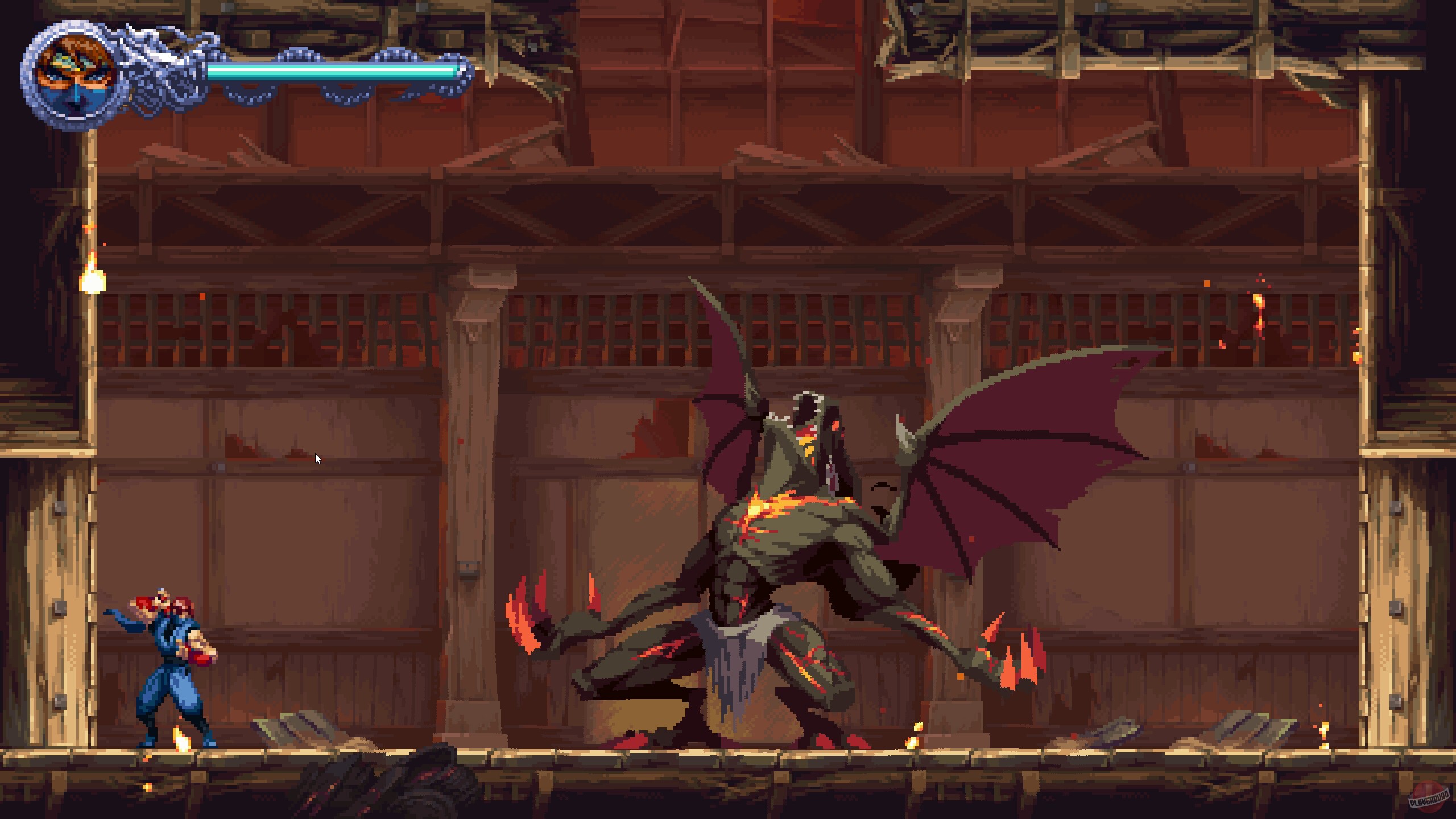 Скриншот из игры Ninja Gaiden: Ragebound - 8