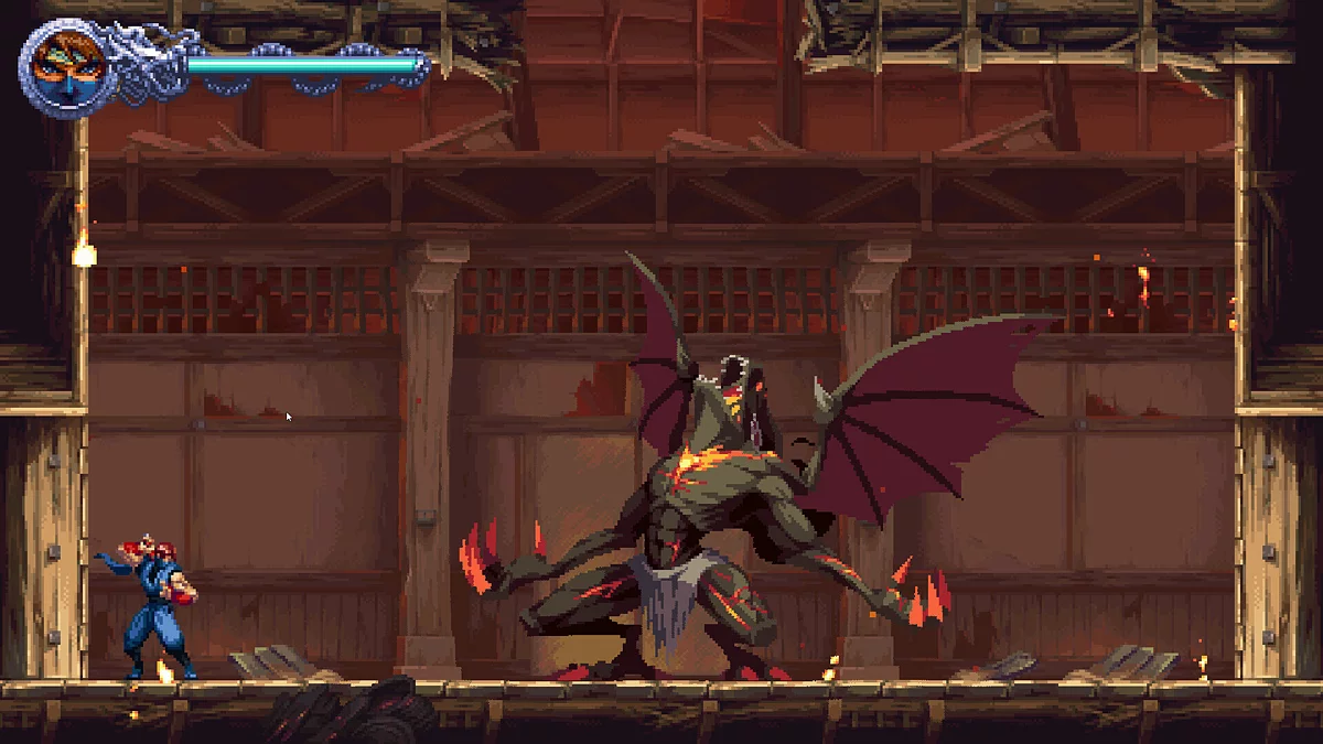 Скриншот из игры Ninja Gaiden: Ragebound - 2
