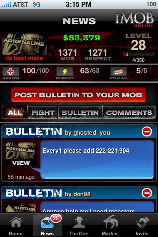 Скриншот из игры iMob Online - 1