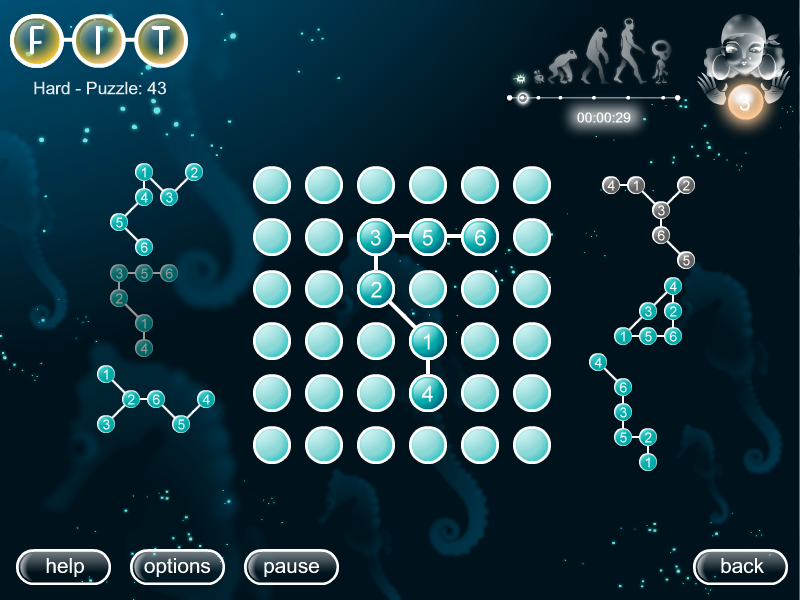 Скриншот из игры Strimko - 9