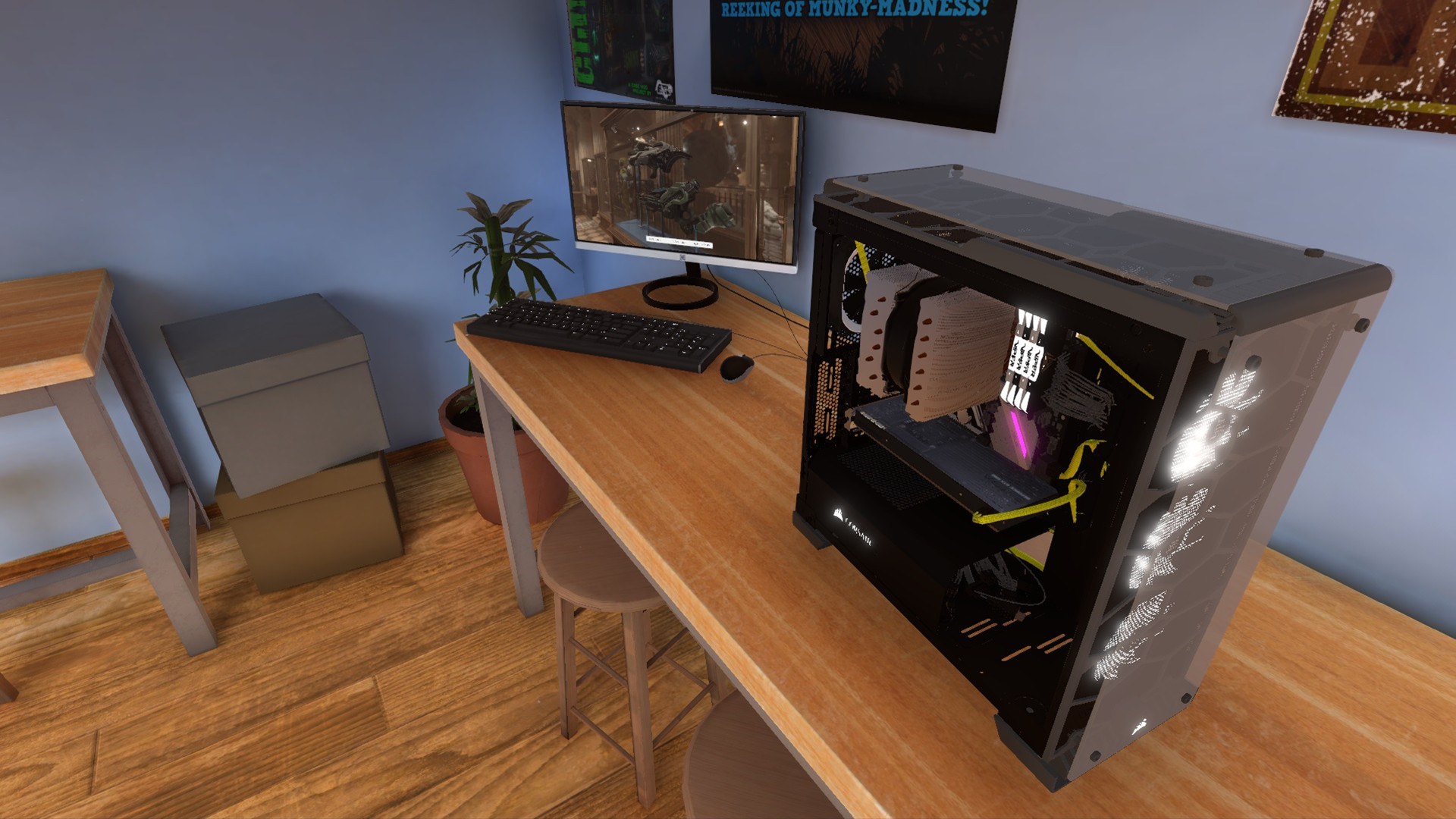 Скриншот из игры PC Building Simulator