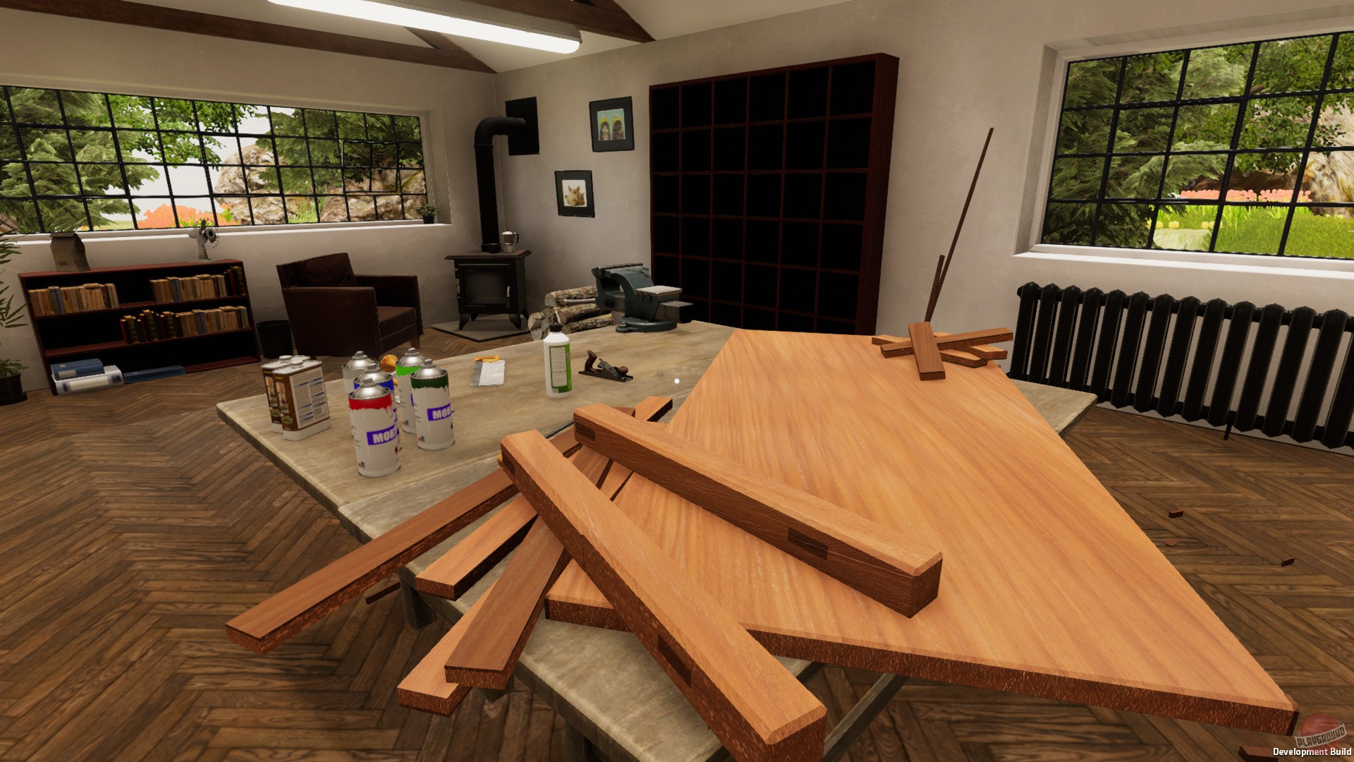 Скриншот из игры Woodwork Simulator - 1