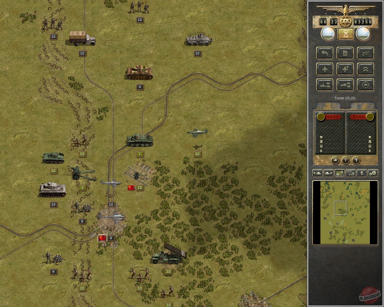 Скриншот из игры Panzer Corps - 19