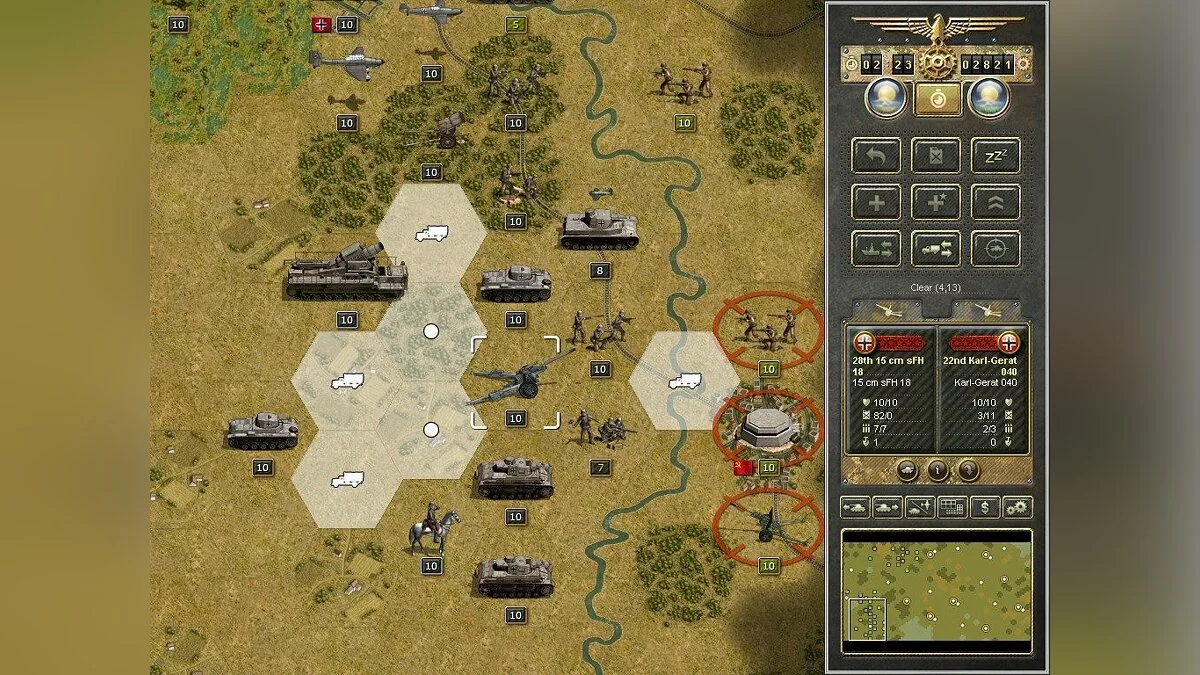 Скриншот из игры Panzer Corps - 22
