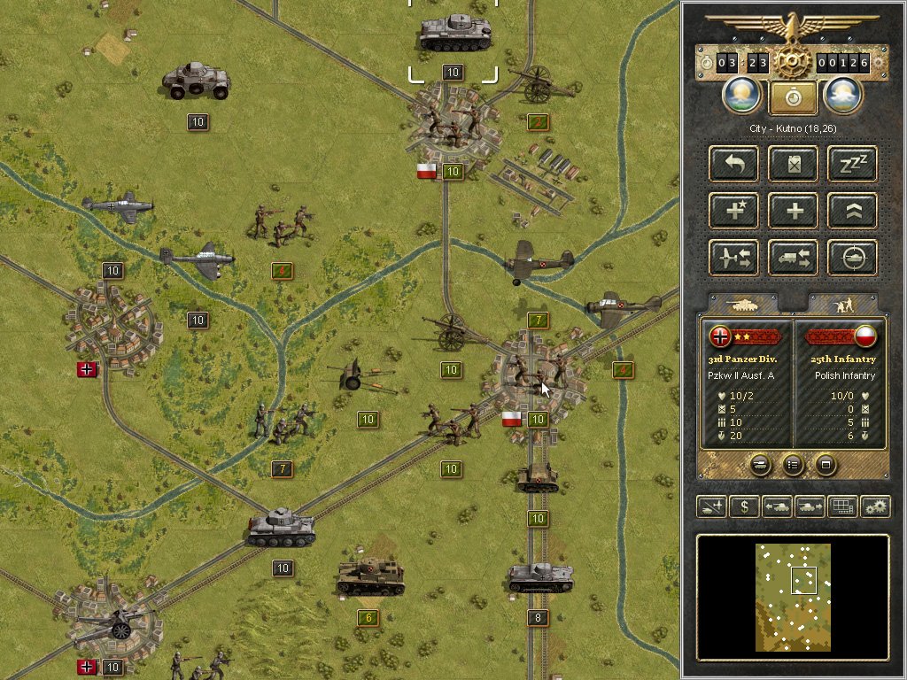 Скриншот из игры Panzer Corps - 9