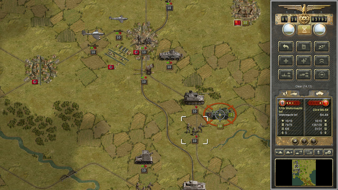 Скриншот из игры Panzer Corps - 33