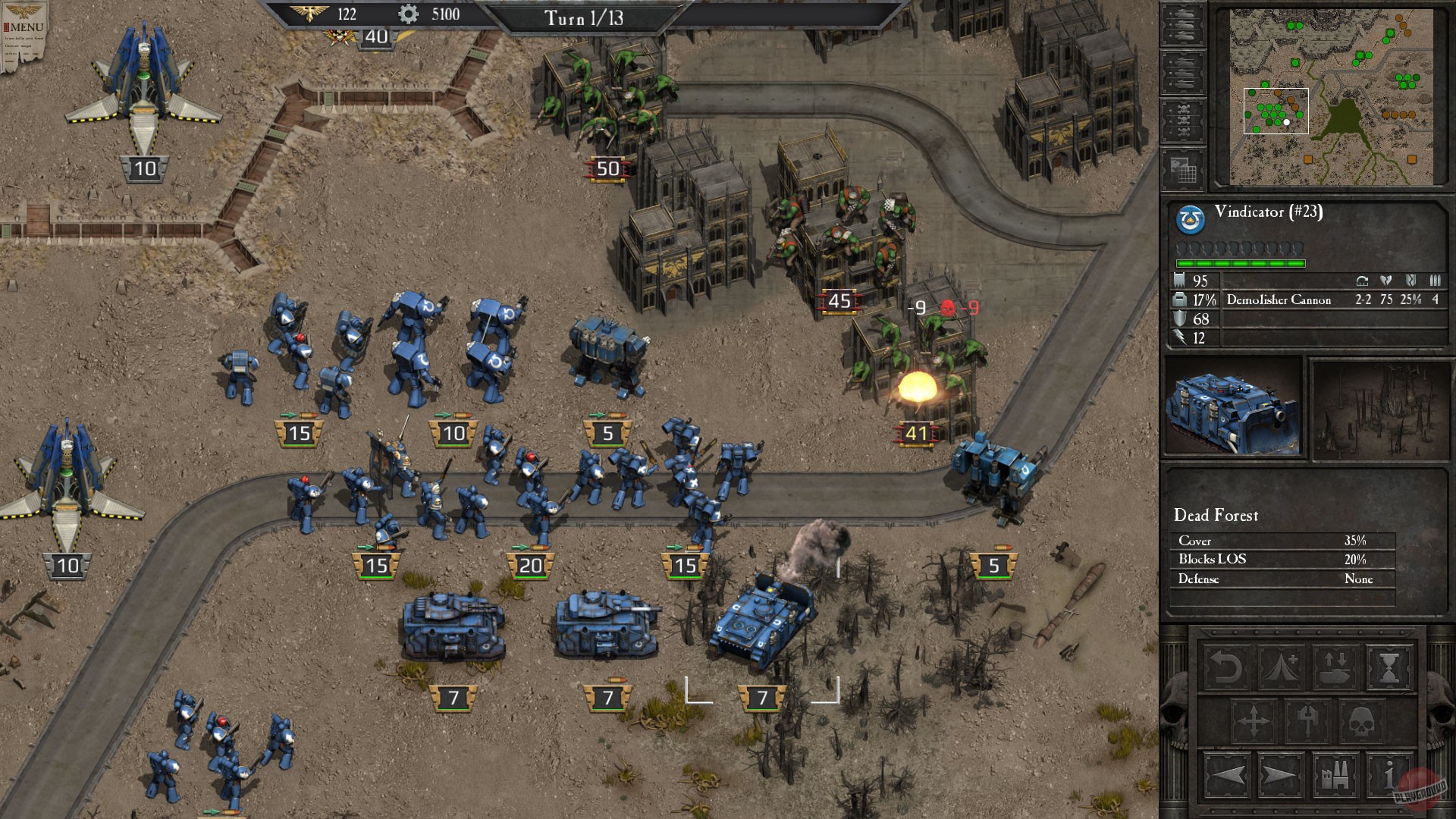 Скриншот из игры Warhammer 40,000: Armageddon - 36