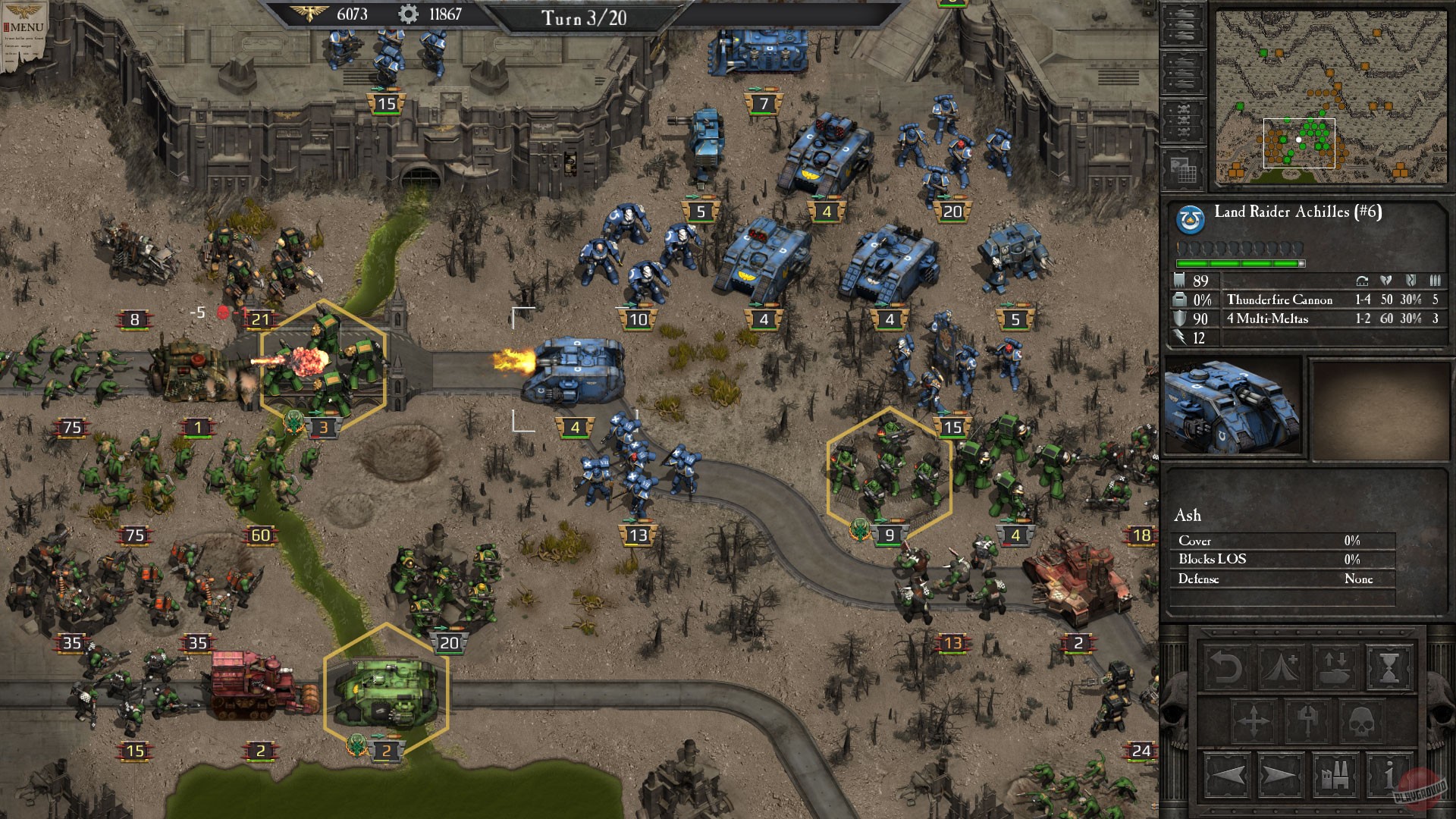 Скриншот из игры Warhammer 40,000: Armageddon - 76