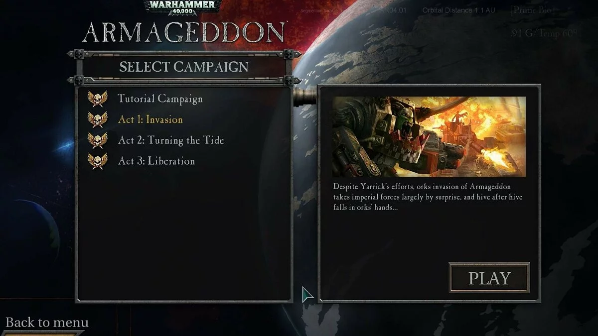 Скриншот из игры Warhammer 40,000: Armageddon - 35