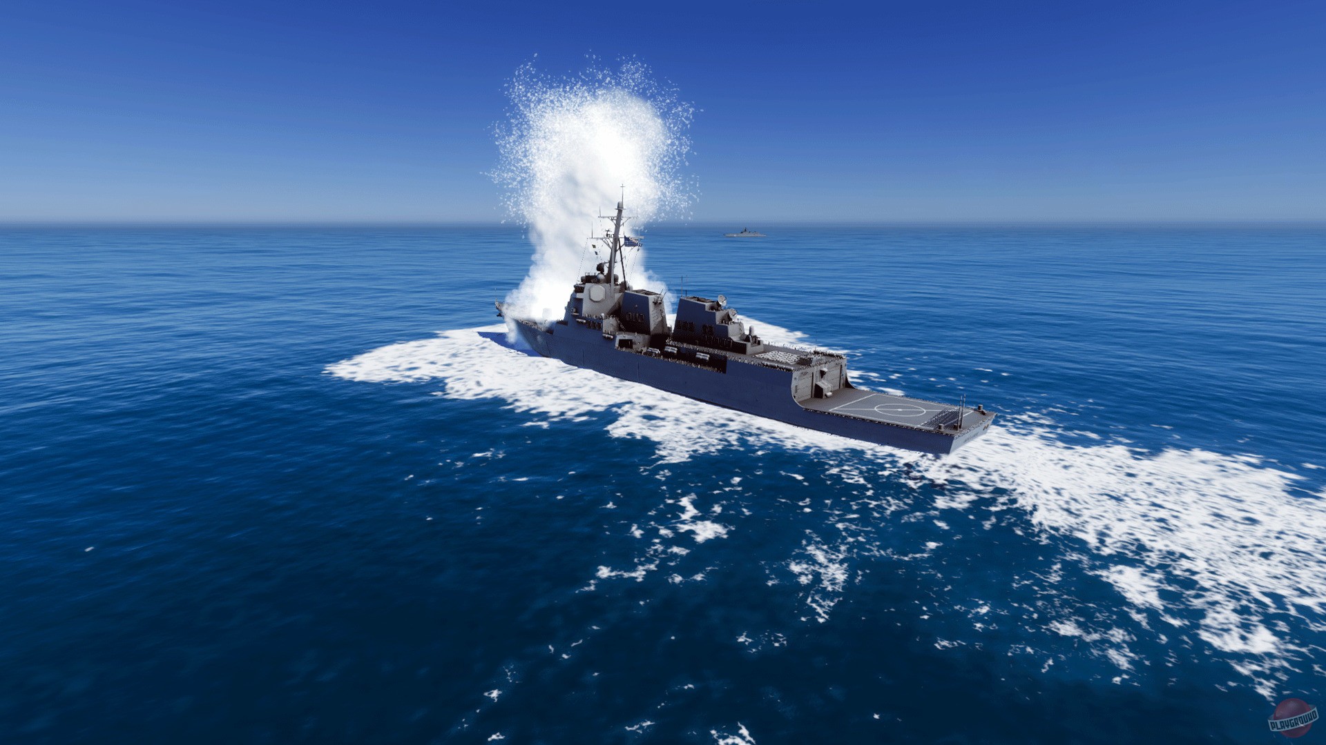 Скриншот из игры Modern Naval Warfare - 4