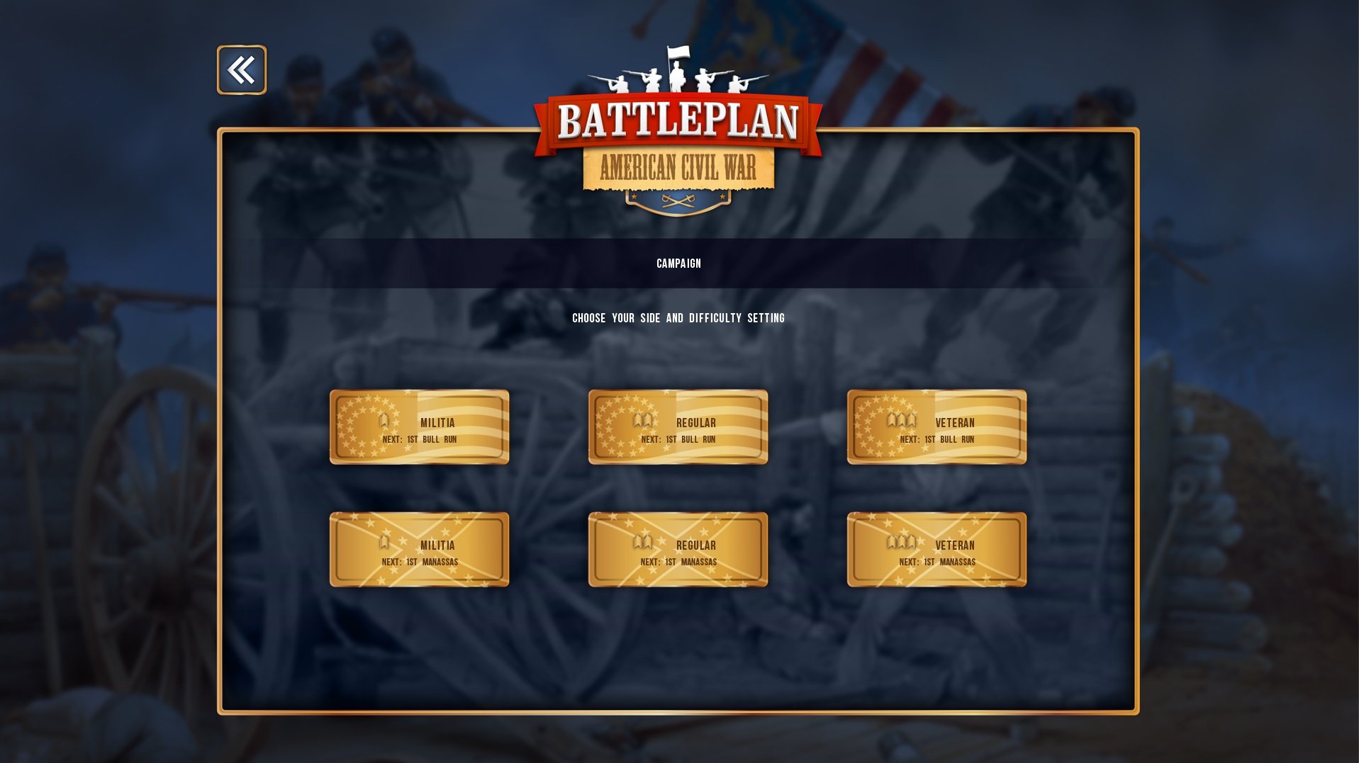 Скриншот из игры Battleplan: American Civil War - 2