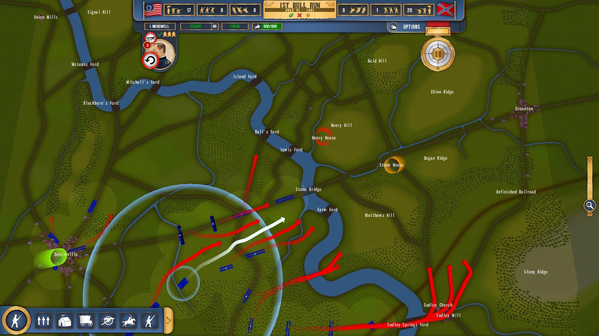 Скриншот из игры Battleplan: American Civil War - 11