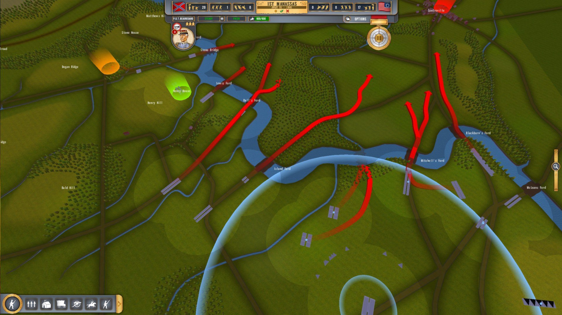Скриншот из игры Battleplan: American Civil War - 13