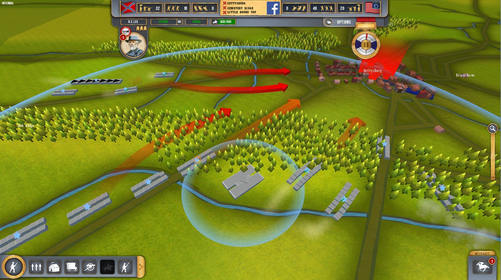 Скриншот из игры Battleplan: American Civil War - 18