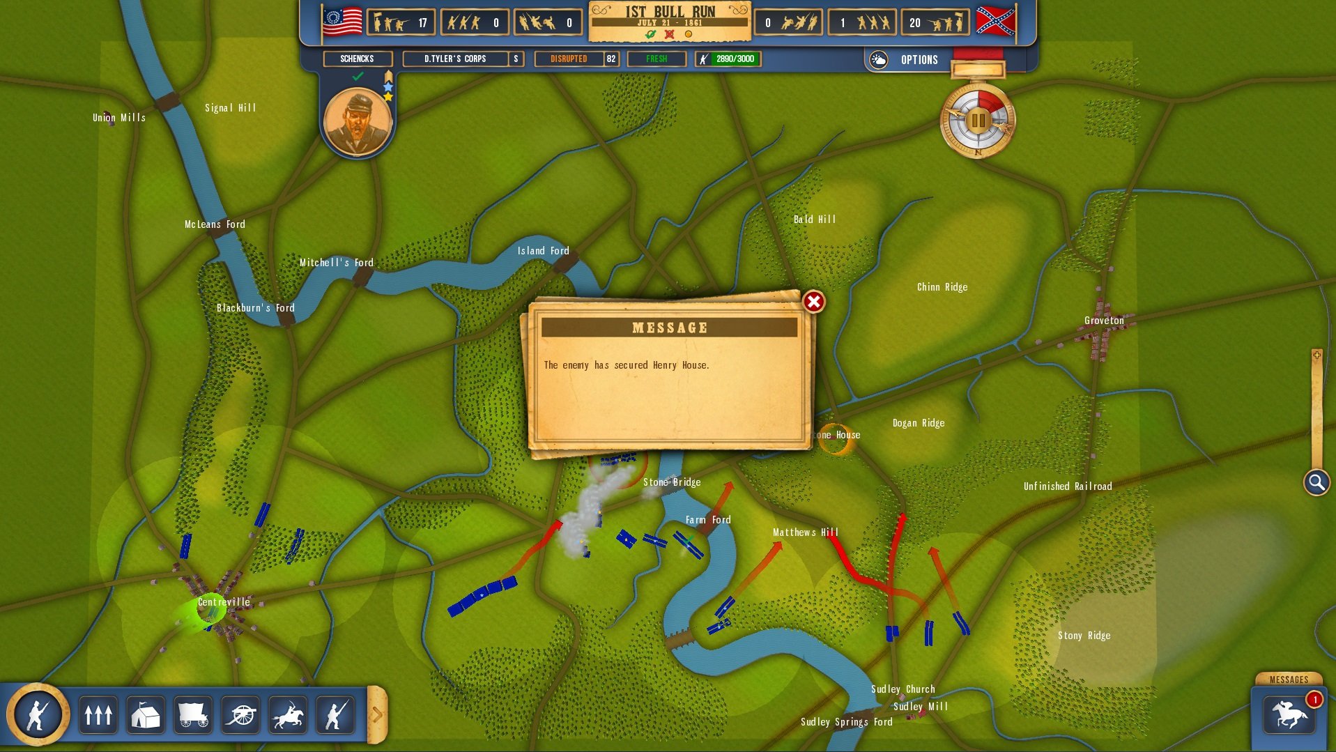 Скриншот из игры Battleplan: American Civil War - 19