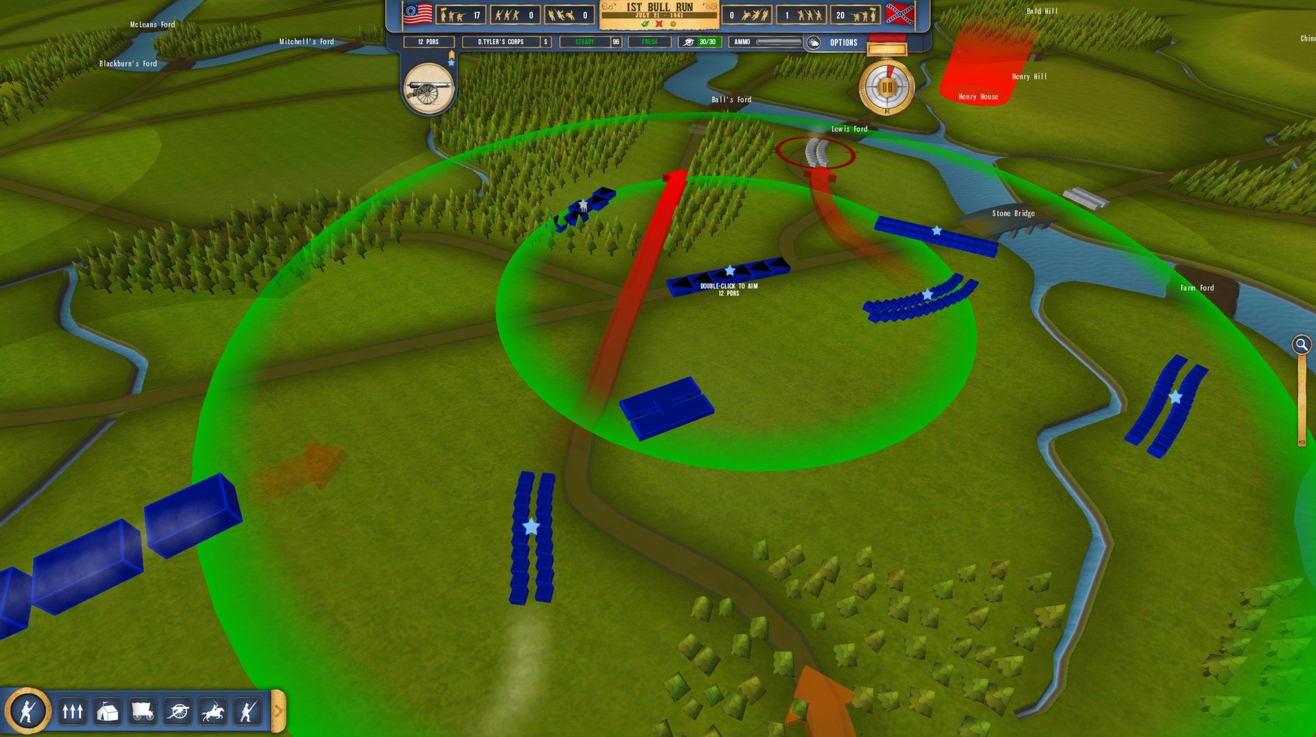 Скриншот из игры Battleplan: American Civil War - 3