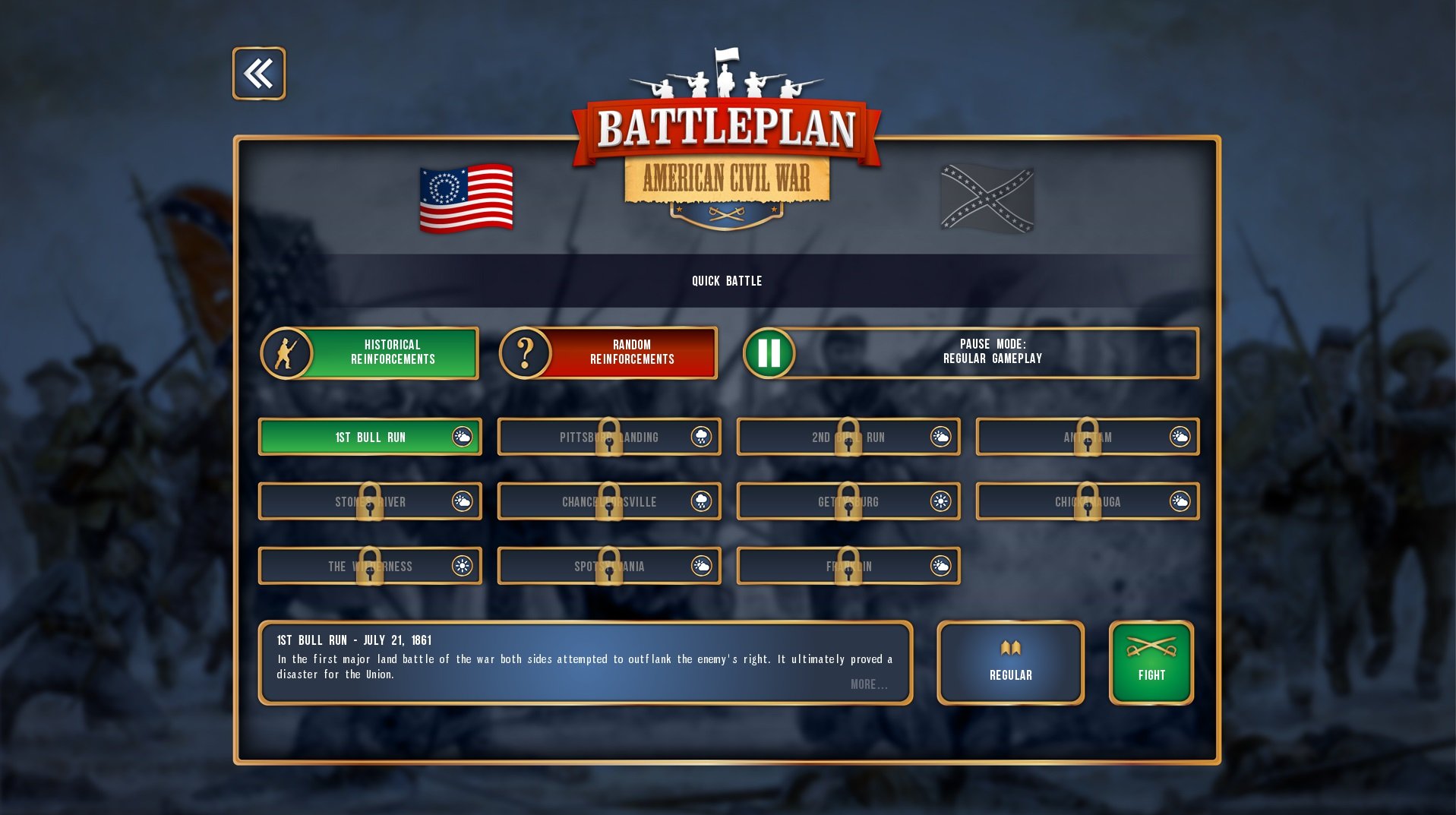 Скриншот из игры Battleplan: American Civil War - 21
