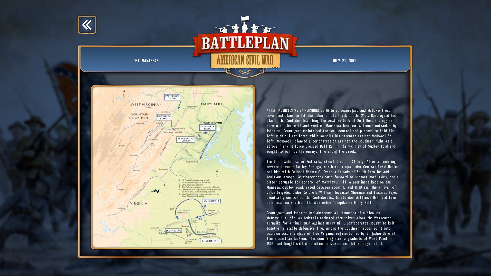 Скриншот из игры Battleplan: American Civil War - 6