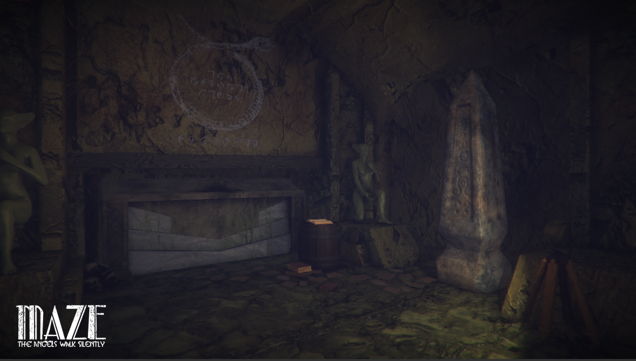Скриншот из игры Maze The Angels Walk Silently - 2