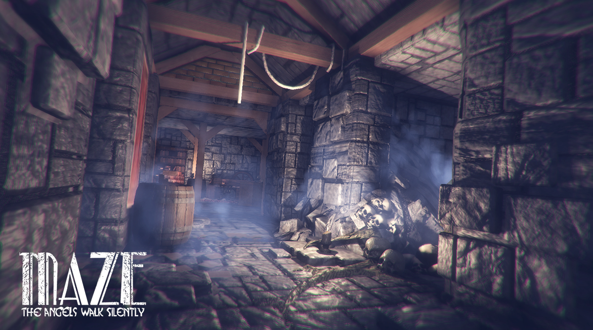 Скриншот из игры Maze The Angels Walk Silently - 6