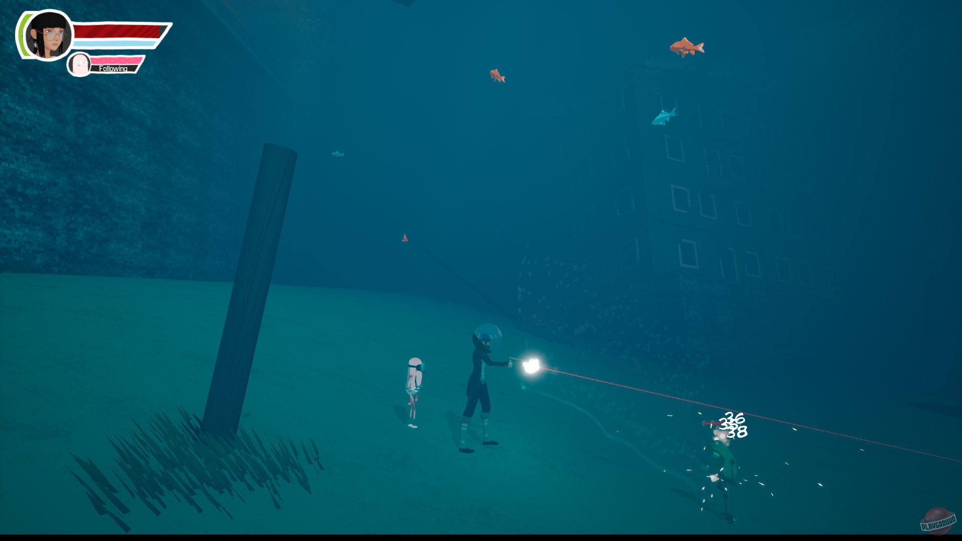 Скриншот из игры Aurora's Journey and the Pitiful Lackey - 25