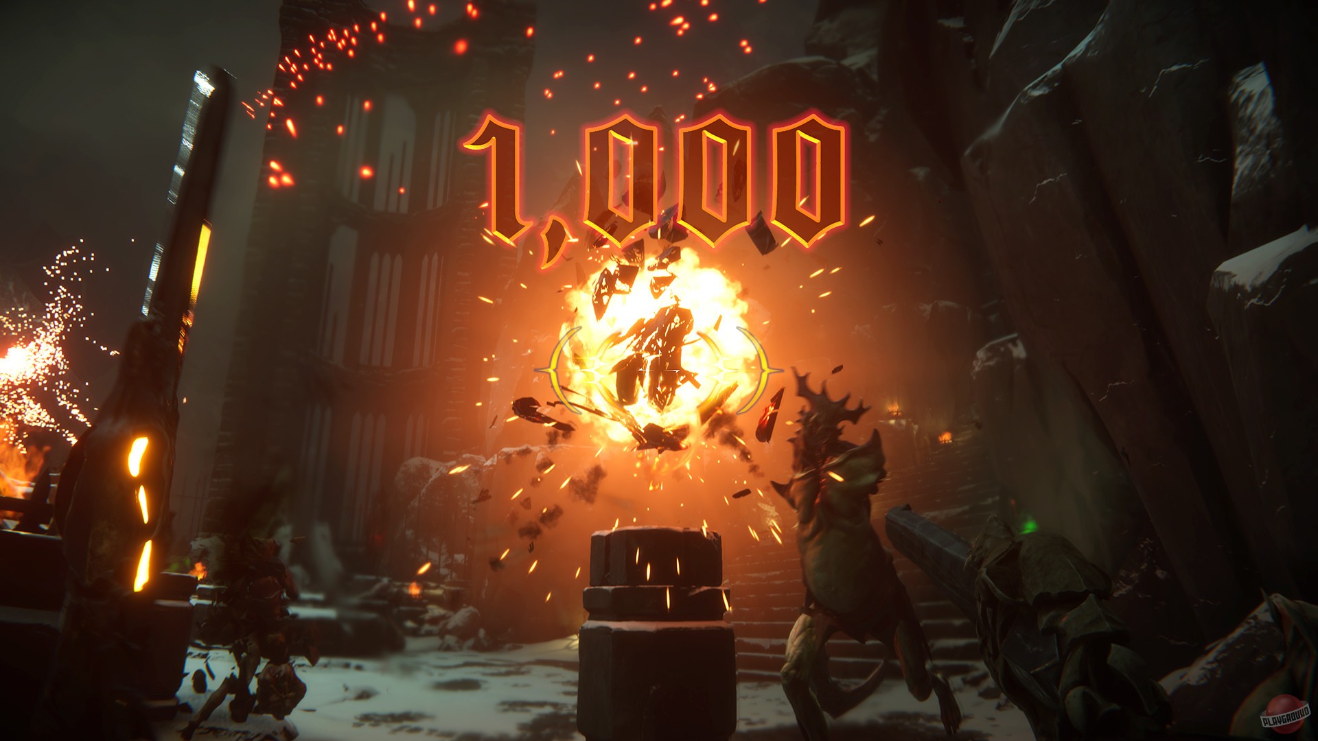 Скриншот из игры Metal: Hellsinger - 21