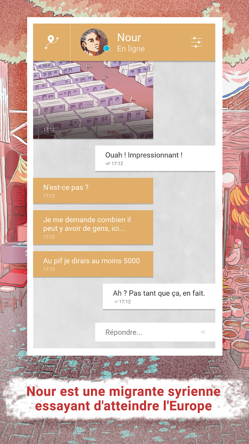 Скриншот из игры Bury Me, My Love - 2