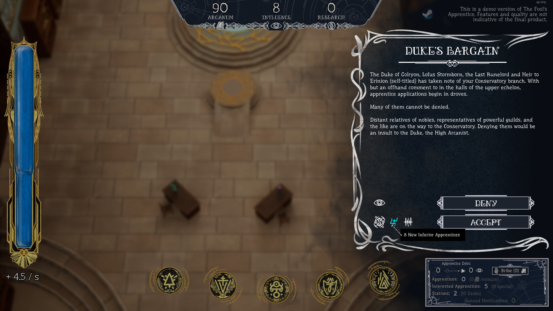 Скриншот из игры The Fool's Apprentice - 7