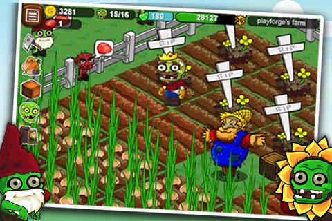 Скриншот из игры Zombie Farm - 3