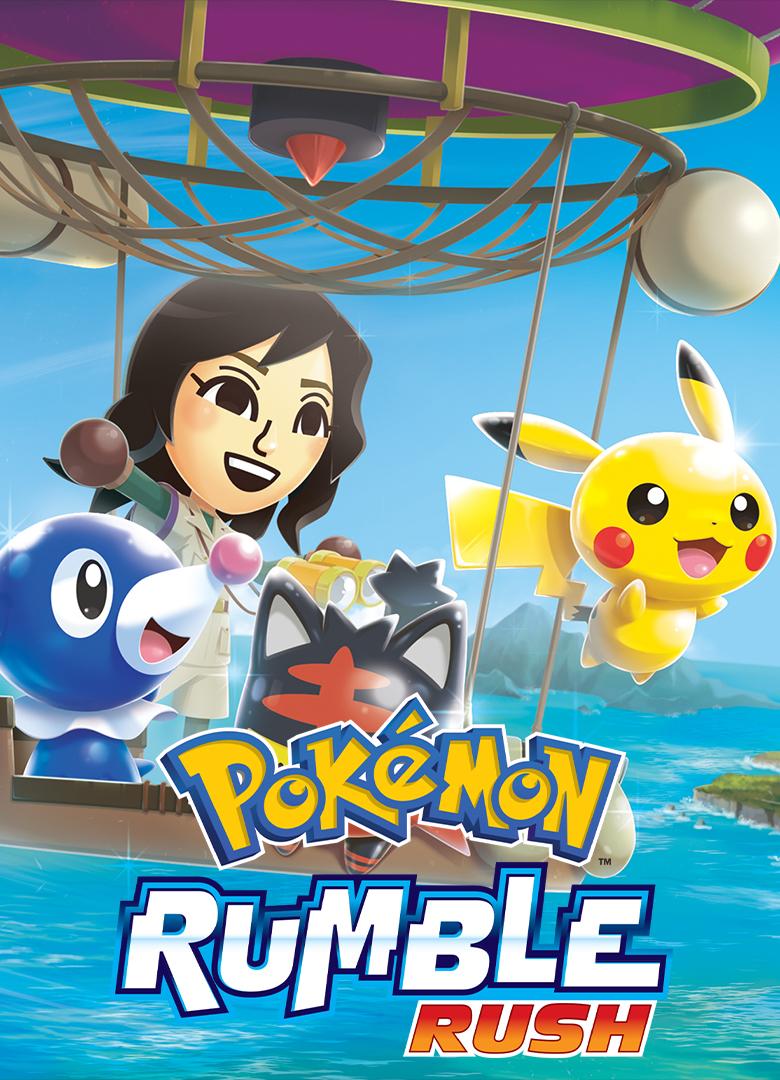 Обложка игры Pokemon Rumble Rush