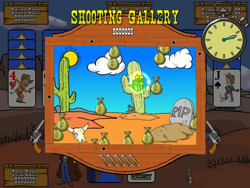 Скриншот из игры Gunslinger Solitaire - 1