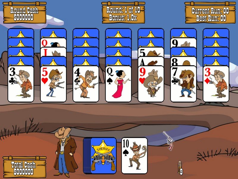 Скриншот из игры Gunslinger Solitaire - 5