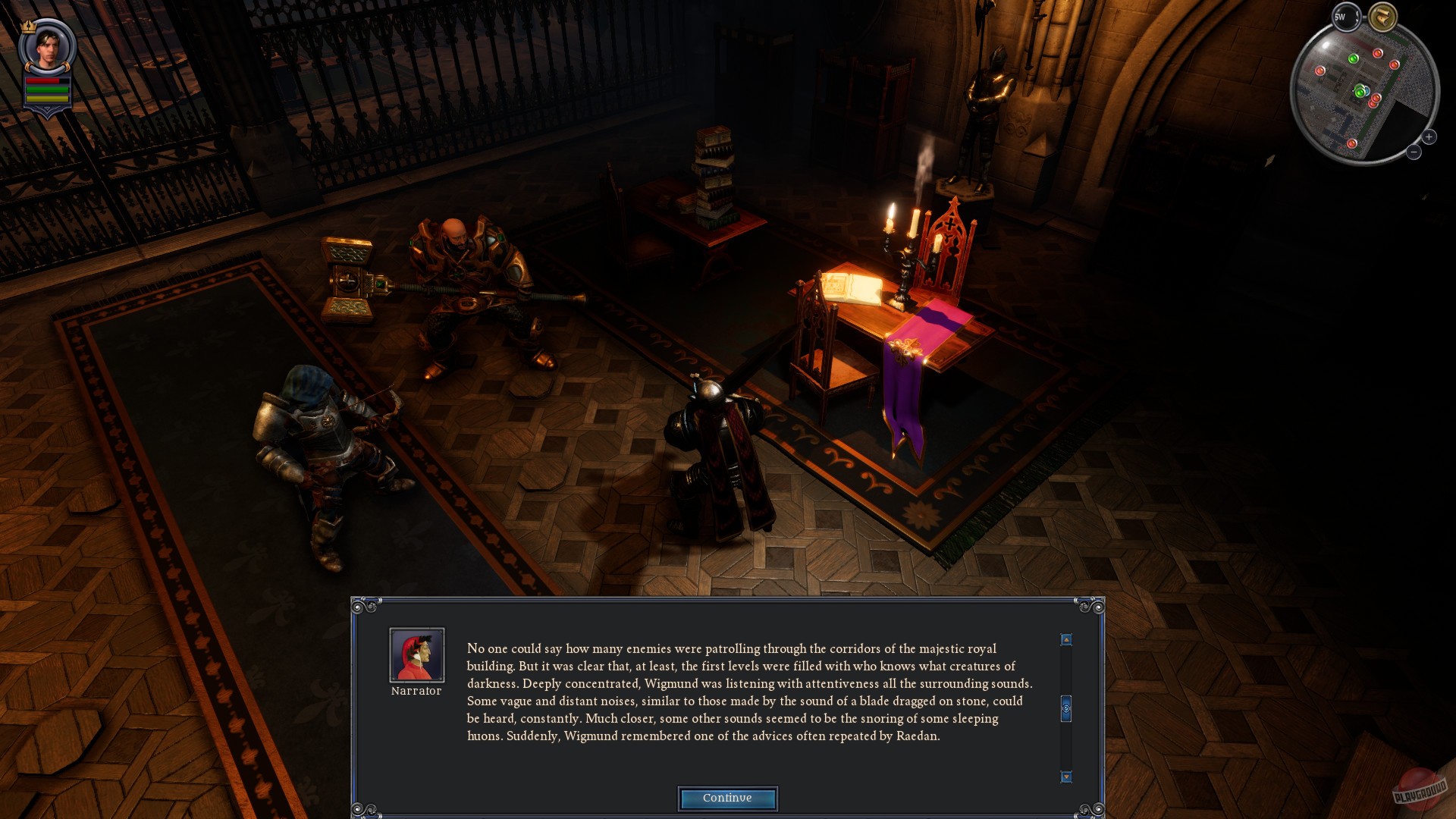 Скриншот из игры Wigmund. The Return of the Hidden Knights - 35