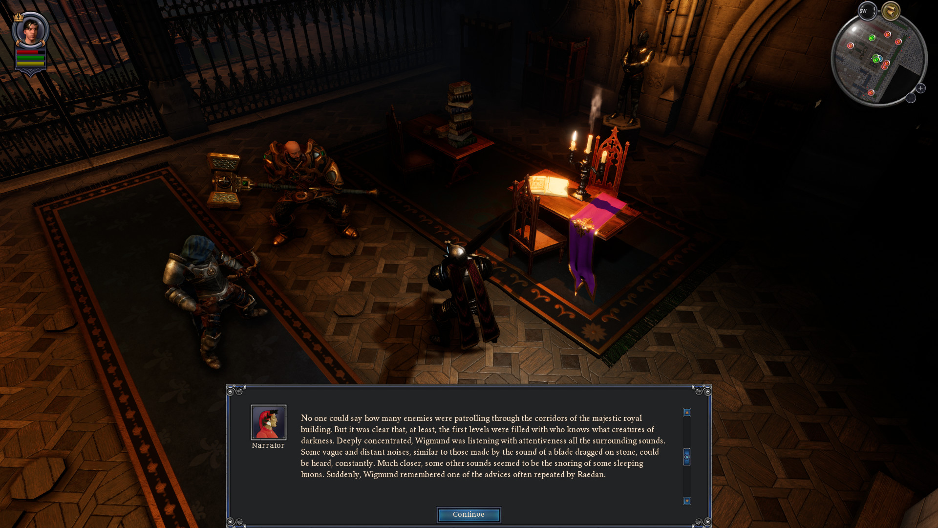 Скриншот из игры Wigmund. The Return of the Hidden Knights - 2