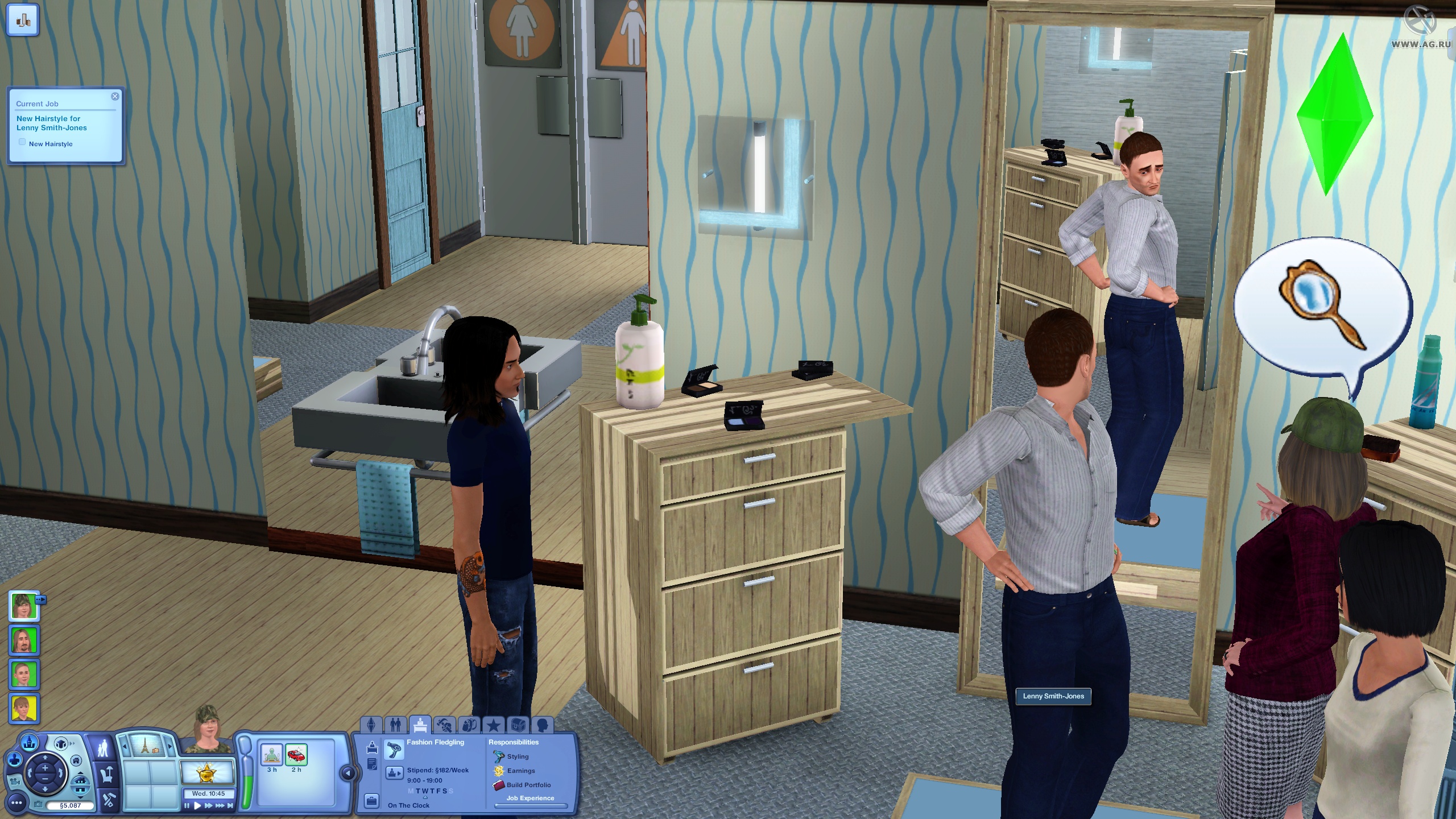 Скриншот из игры The Sims 3: Карьера - 76