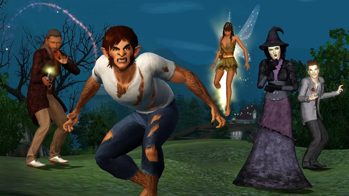 Скриншот из игры The Sims 3: Supernatural - 42