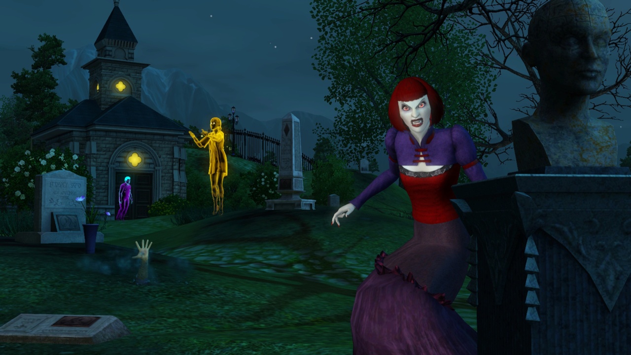 Скриншот из игры The Sims 3: Supernatural - 46