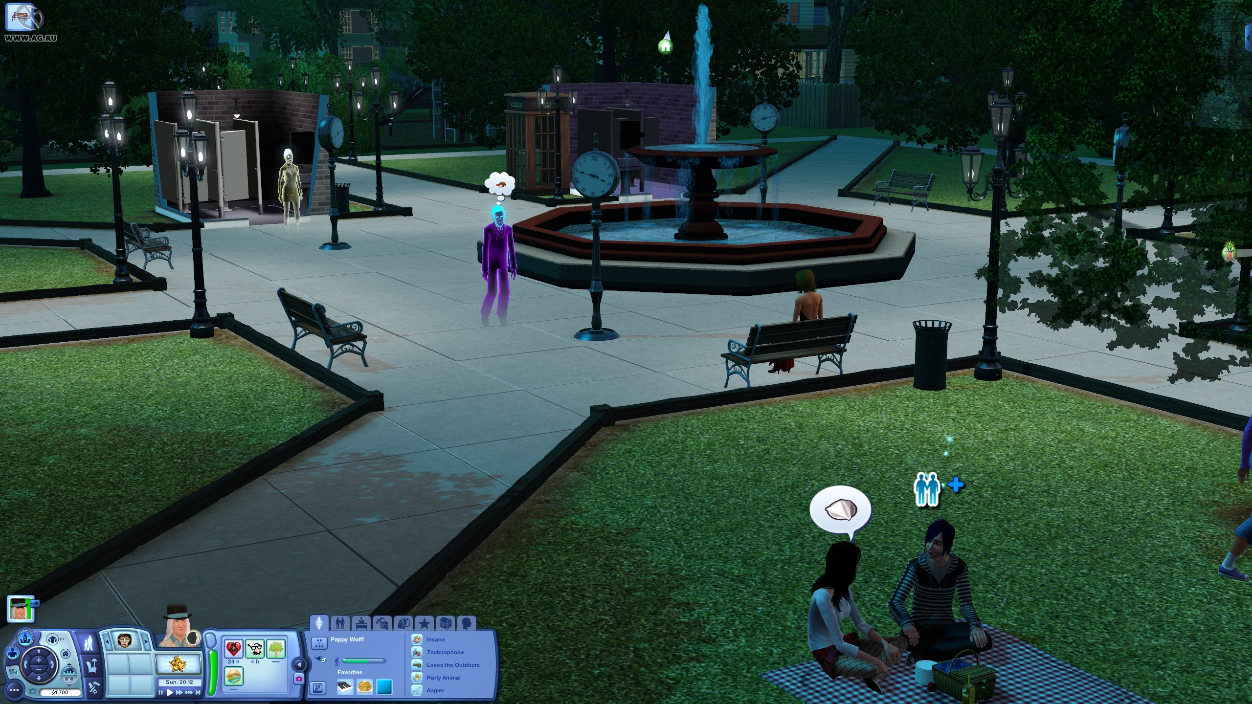 Скриншот из игры The Sims 3: Supernatural - 36