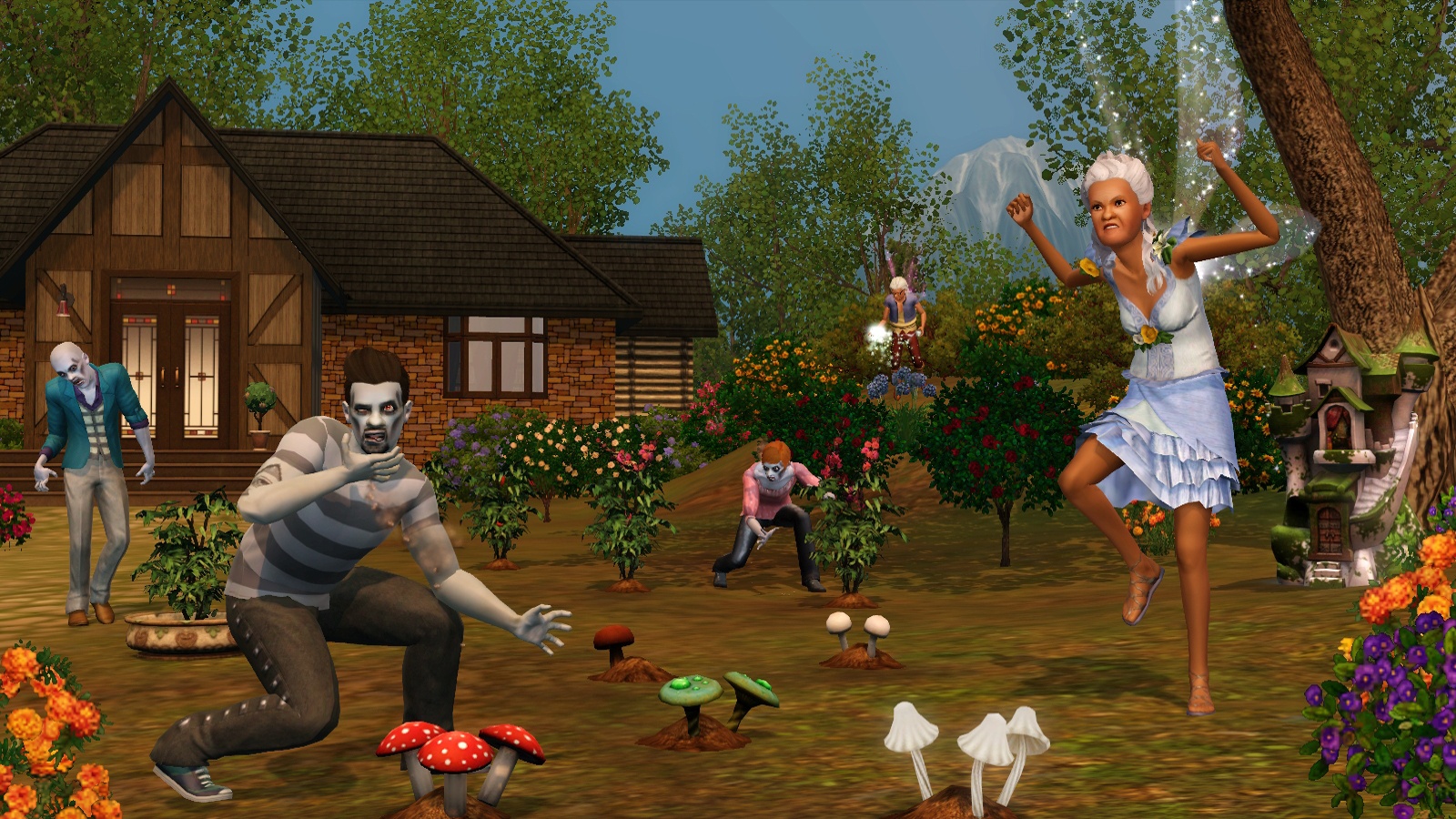 Скриншот из игры The Sims 3: Supernatural - 81